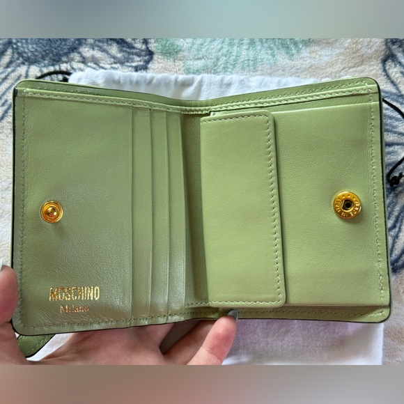 Green Moschino Wallet - Picture 7 of 8